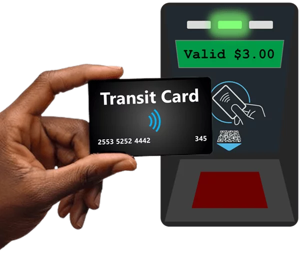 TransitFare Bus Validator with Contactless Payment using RFID Smart Card and Tags